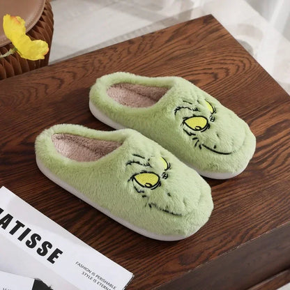 Women's Christmas Plush Winter Slippers