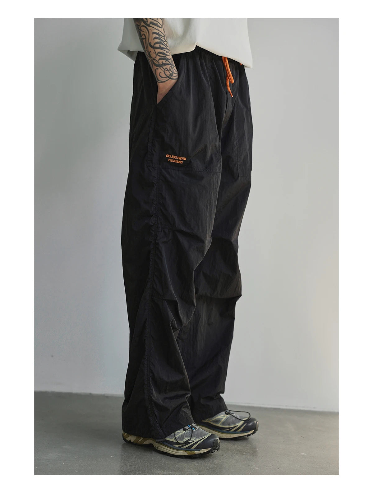 Men's The Summit Outdoor Trouser: Nylon Wide-Leg Utility Pants