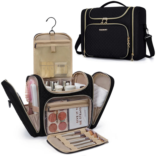 The 'Jetsetter' Quilted Beauty Organizer by BAGSMART
