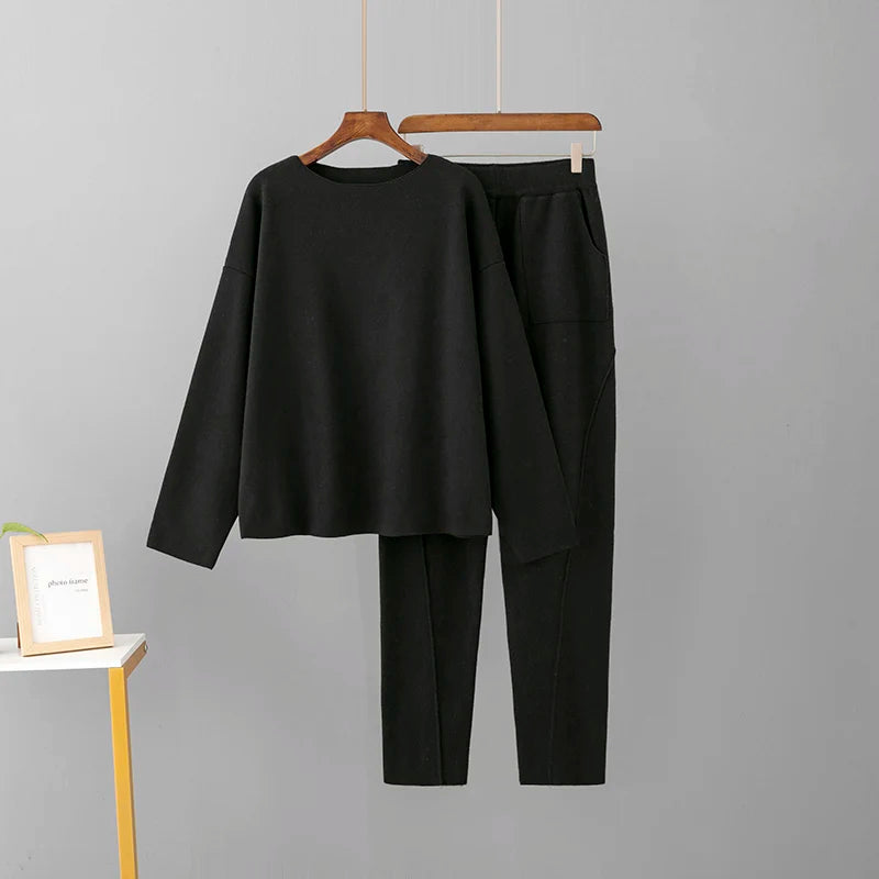 Women's Lounge Knit Co Ord Set