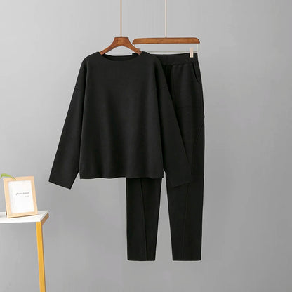 Women's Lounge Knit Co Ord Set