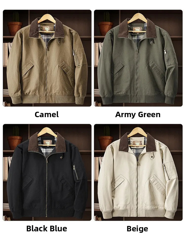The Ultimate Everyday Utility: 100% Pure Cotton Pilot Jacket