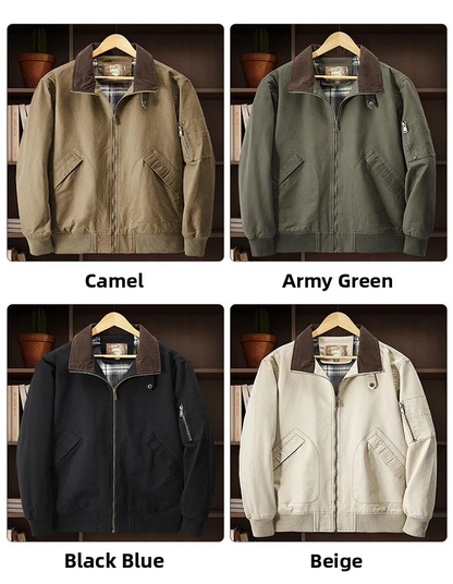 The Ultimate Everyday Utility: 100% Pure Cotton Pilot Jacket