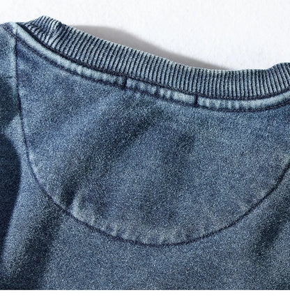 Fall Heritage: Men’s Architectural Vintage wash Sweatshirt