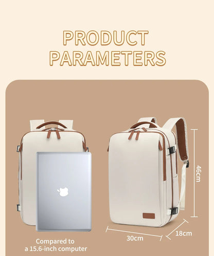 The Ultimate "Jet-Set & Forget" Travel Companion | Travel Backpack 40x20x30