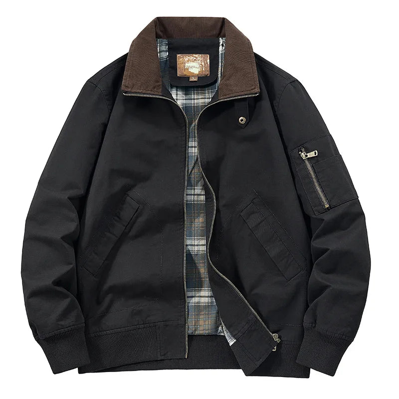 The Ultimate Everyday Utility: 100% Pure Cotton Pilot Jacket