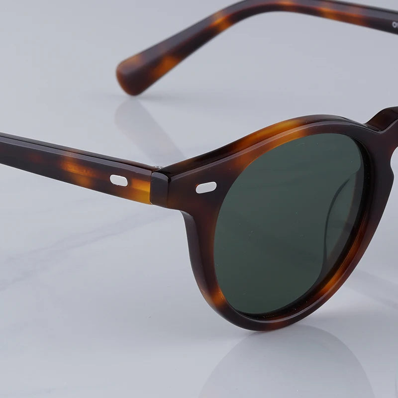 Originals OVAL Handmade Polarized Sunglasses | Man Women Time-less Classic