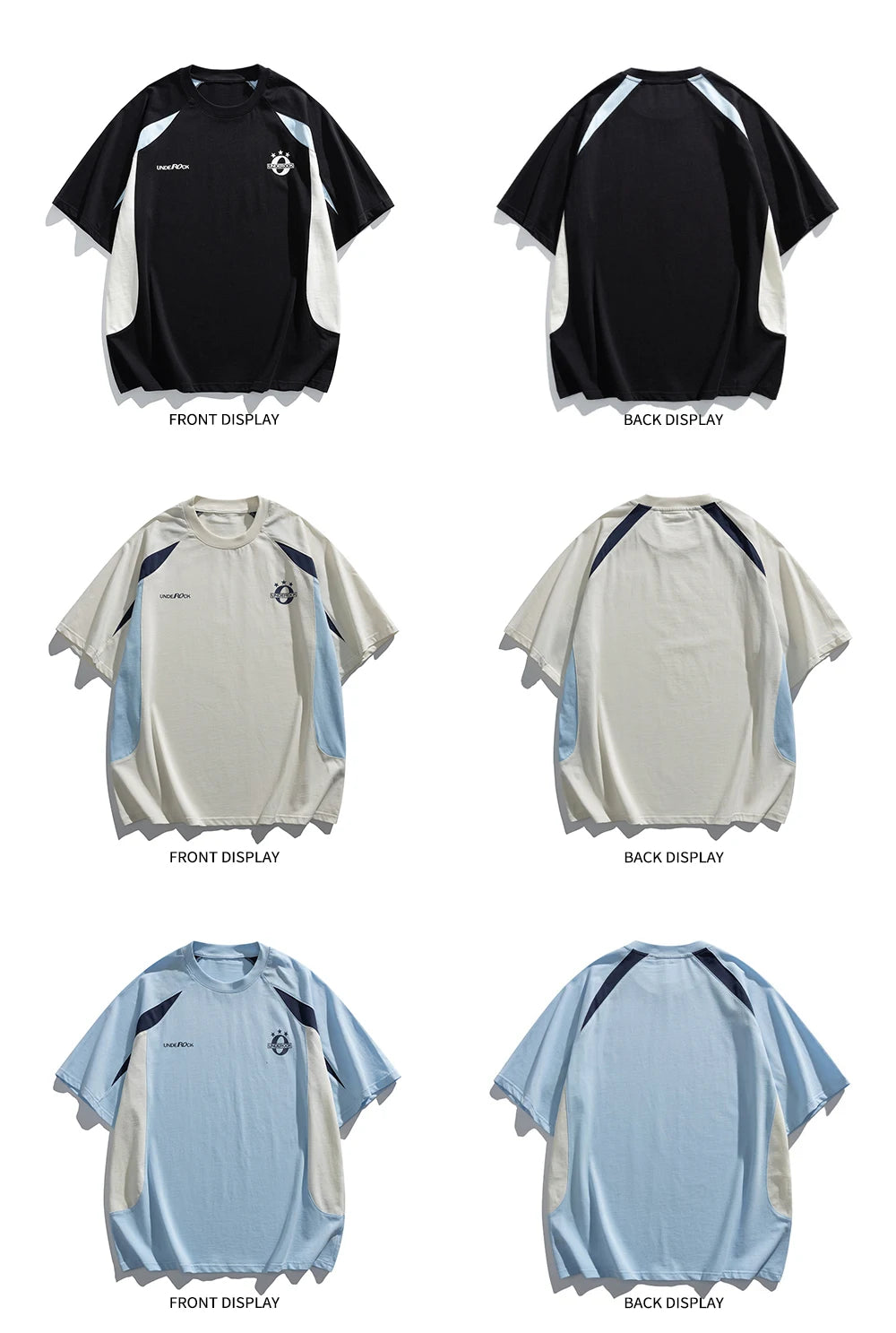 The Off-Pitch Essential: Retro-Sport Patchwork Tee