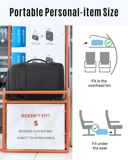 The Urban Nomad: LIGHT FLIGHT Carry-On Travel Backpack