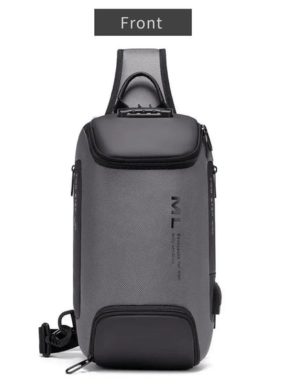 Men's Urban Anti-theft Lock Shoulder Bag