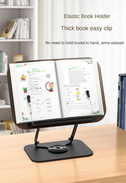 Elevate Your View: The 360° Desktop Curator Book | iPad | Tablet | Laptop Stand