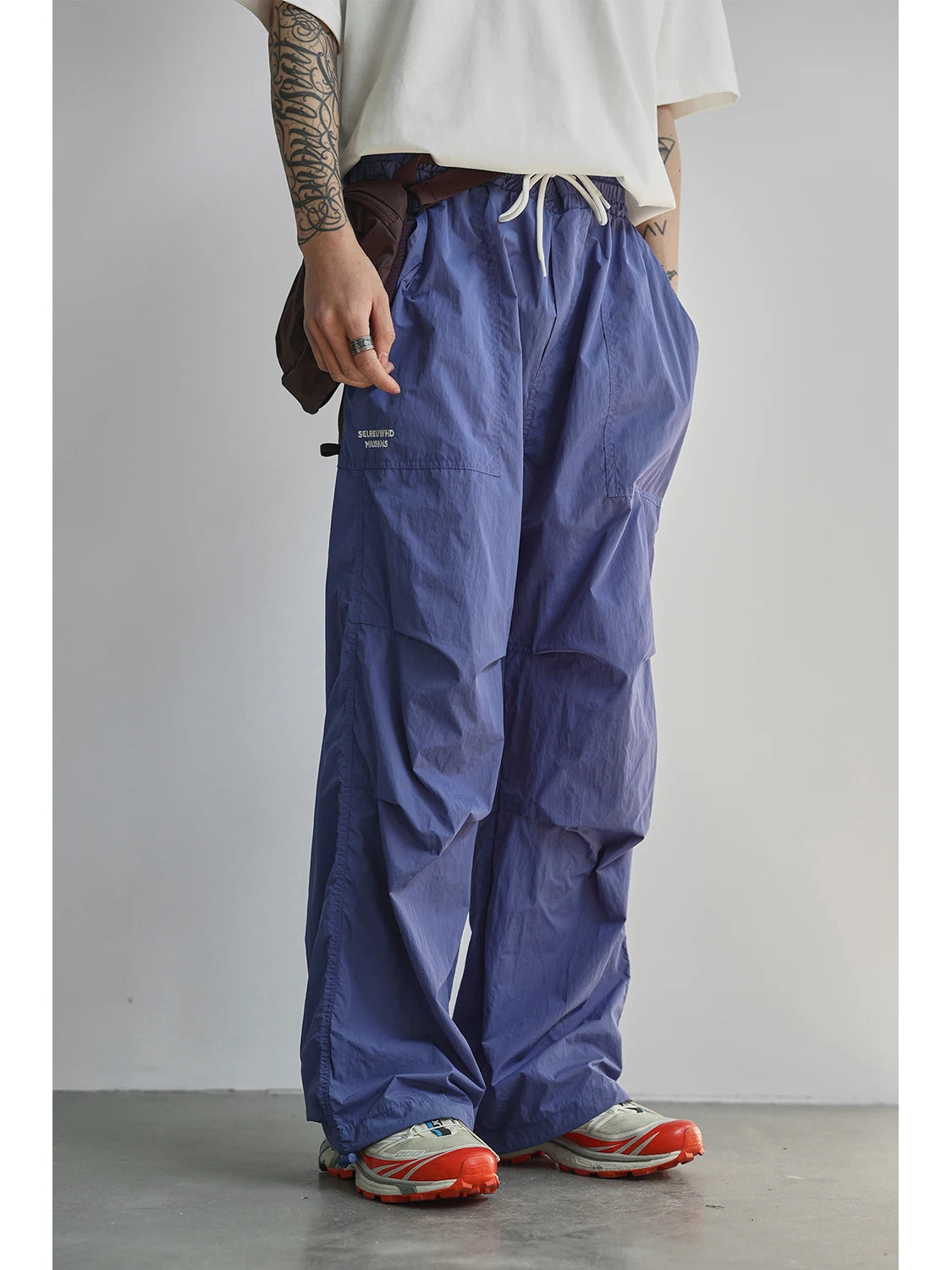 Men's The Summit Outdoor Trouser: Nylon Wide-Leg Utility Pants