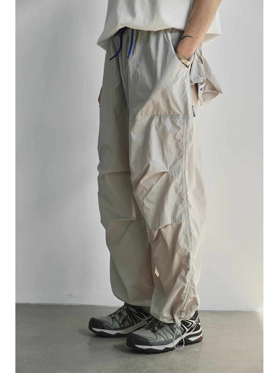 Men's The Summit Outdoor Trouser: Nylon Wide-Leg Utility Pants