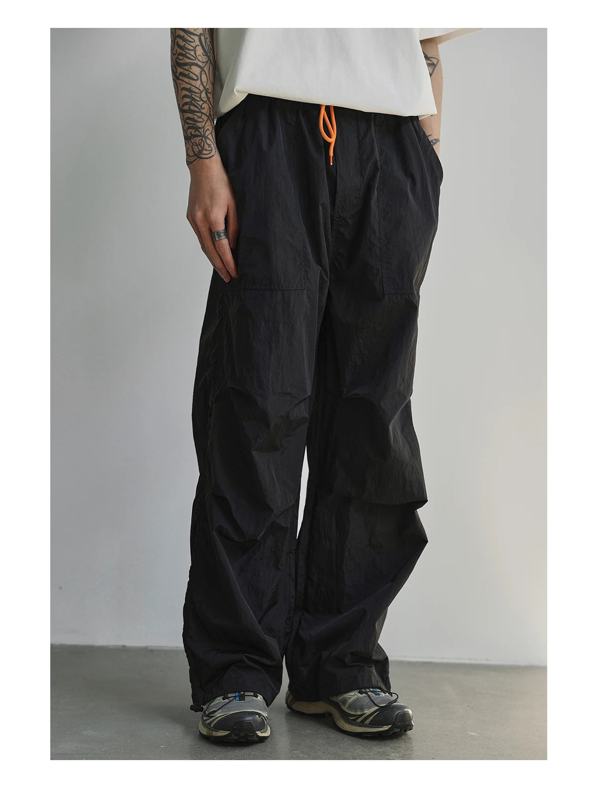 Men's The Summit Outdoor Trouser: Nylon Wide-Leg Utility Pants
