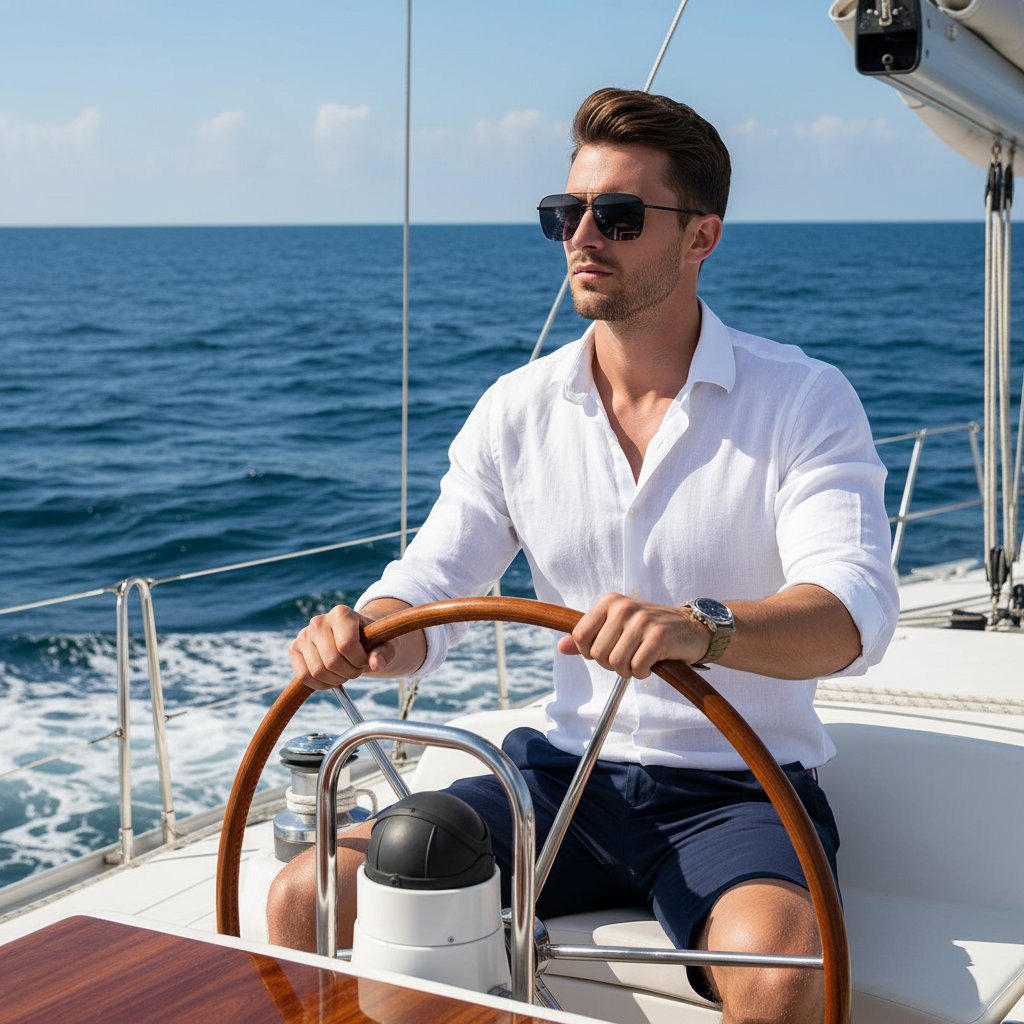 Titanium Transcendence™ Navigator Sunglasses UV400