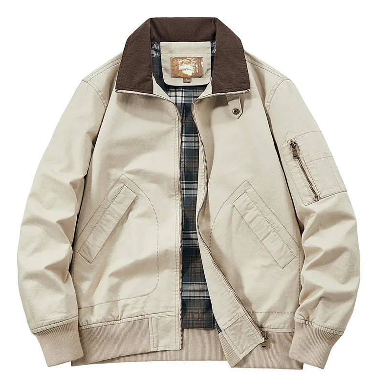 The Ultimate Everyday Utility: 100% Pure Cotton Pilot Jacket