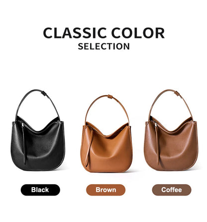 The Muse Hobo | Grain Leather Women Crossbody Hand Bag