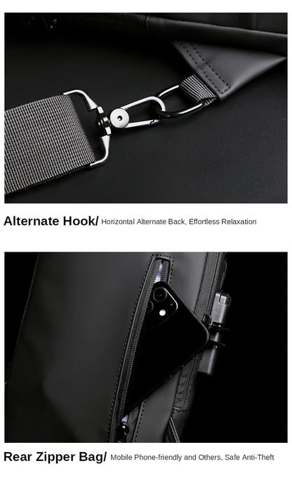 Men's Anti Theft Crossbody Bag