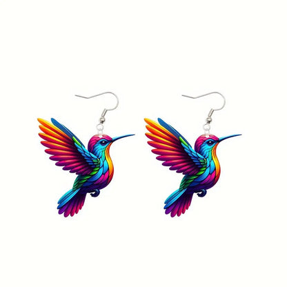Hummingbird Tassel Earring
