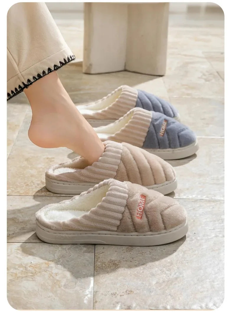 Women's Cloud-Comfort Plush Home Slippers