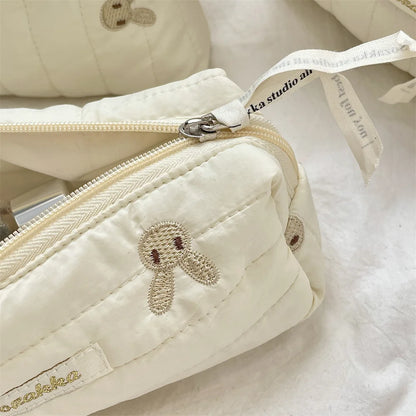 Quilted Cosmetic Bag