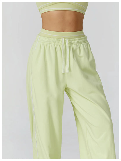 Women's Wide leg Sweatpants | High Waisted Yoga & Fitness Pants