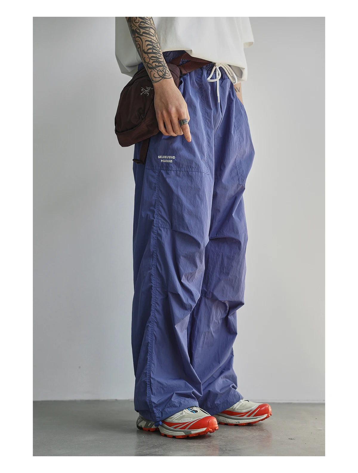 Men's The Summit Outdoor Trouser: Nylon Wide-Leg Utility Pants