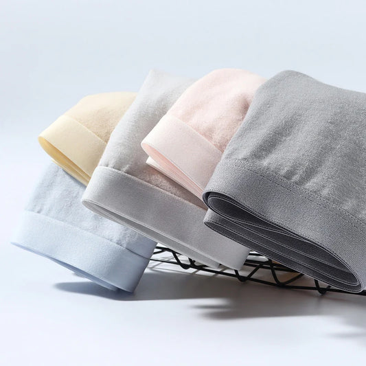 The Bauhaus Rhythm Set | Minimalist Mid-Rise Women's Cotton Briefs (3-Pack)
