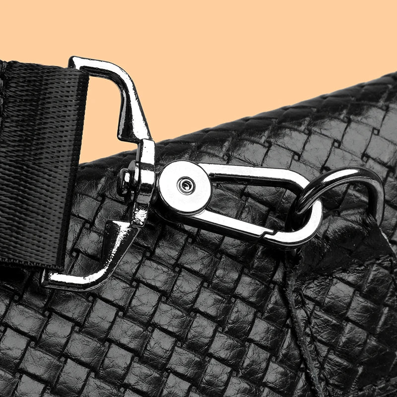 Men's Genuine Leather Cross Body Bag