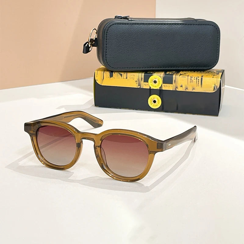 The Palmer: Unisex Authentic Acetate Polarized Sunglasses | UV400