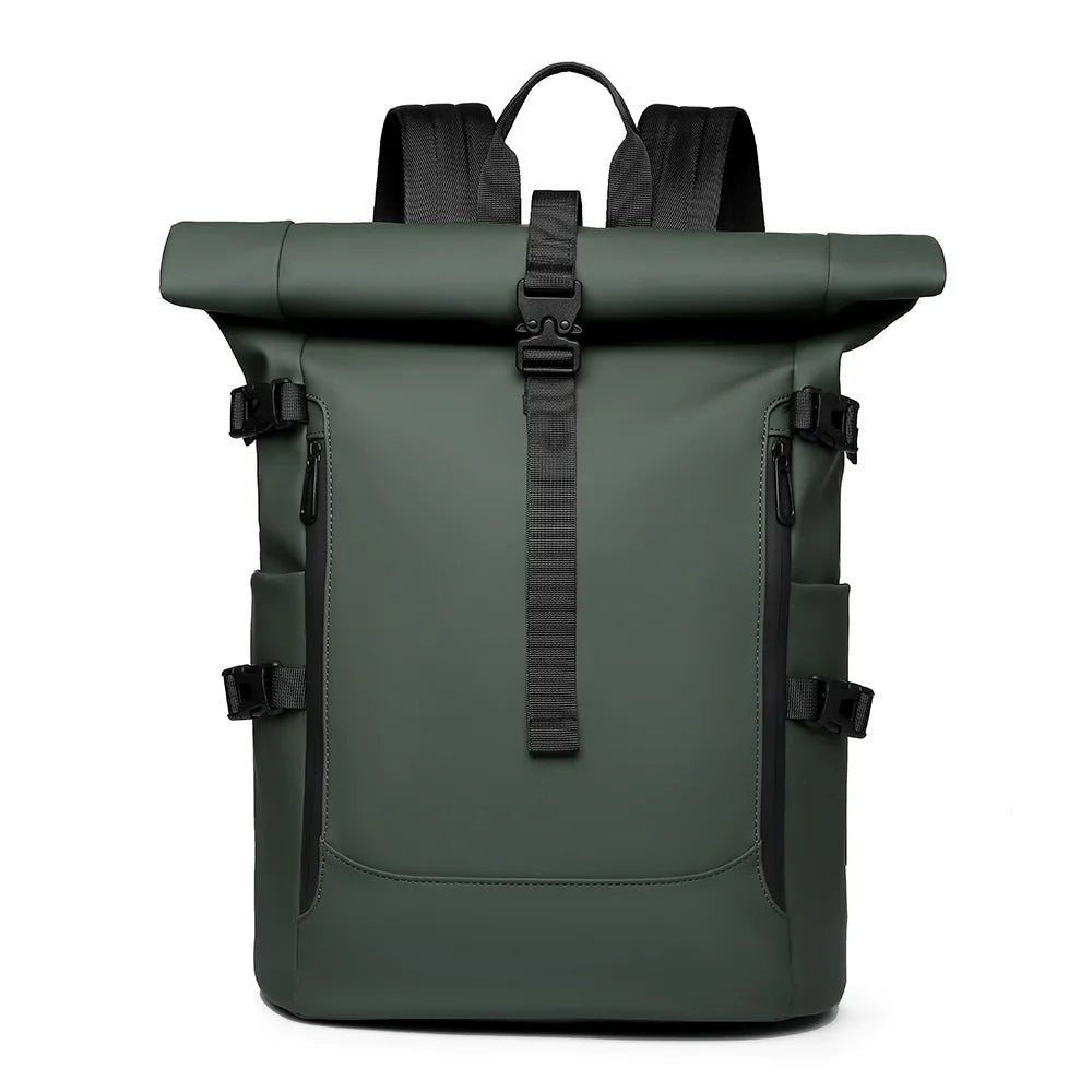 Unisex Urban Nomad Roll-Top Backpack
