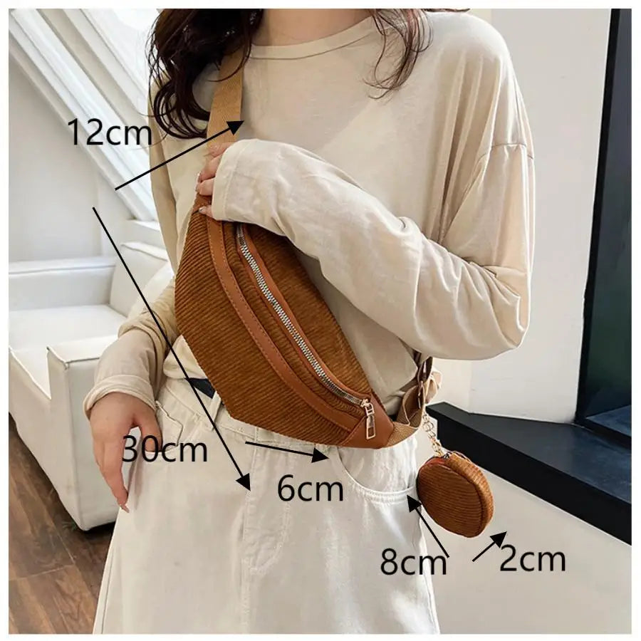 Women's Urban Crossbody Bag with Coin purse