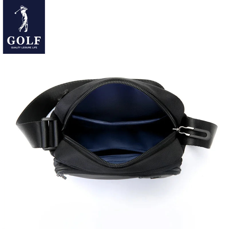 The Bauhaus Beat: Architectural Oxford Sling Bag | GOLF