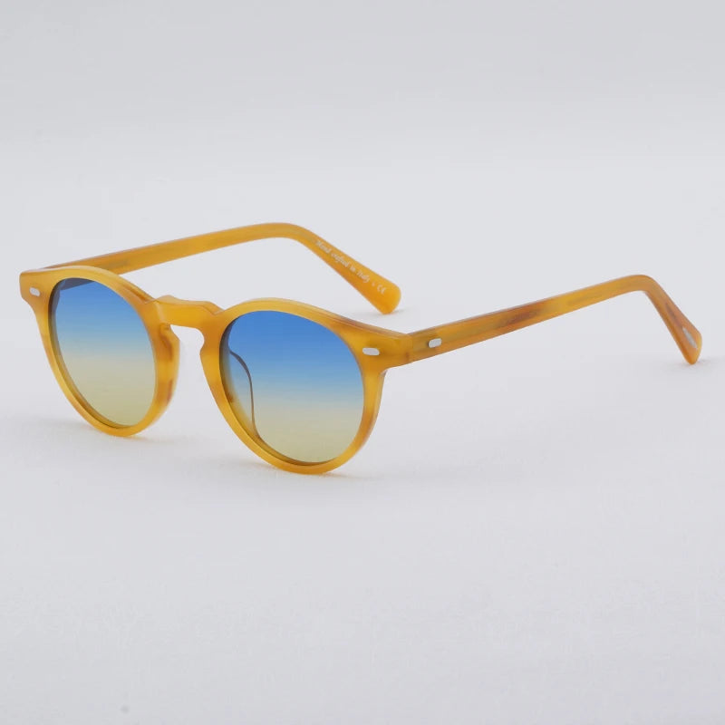 Originals OVAL Handmade Polarized Sunglasses | Man Women Time-less Classic