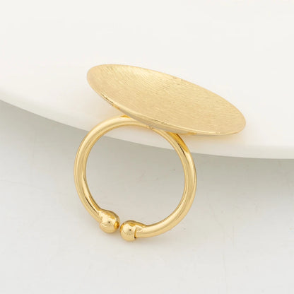 Geometric Round jewellery Set 18K Gold colour