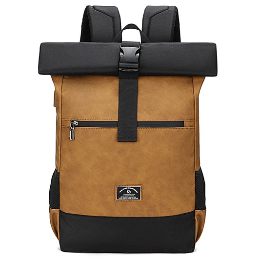 The Vanguard Roll-Top Laptop Backpack: Urban Utility Reimagined