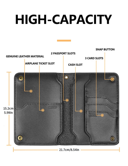 Travel Light, Travel Right: The Ultimate Leather Passport Companion