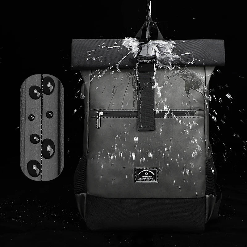 The Vanguard Roll-Top Laptop Backpack: Urban Utility Reimagined