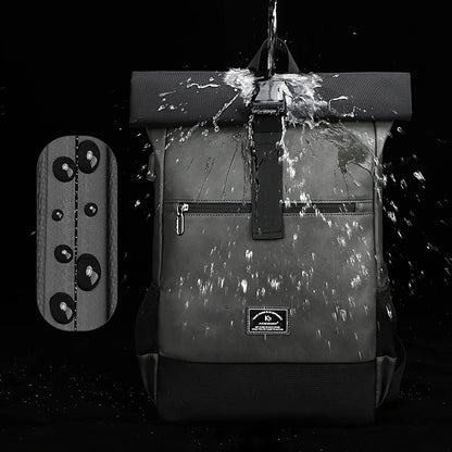 The Vanguard Roll-Top Laptop Backpack: Urban Utility Reimagined