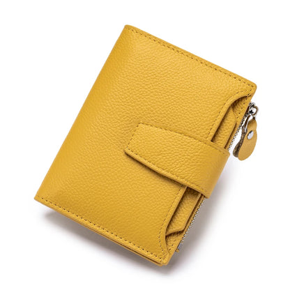 Women's Existentialist Compact RFID Wallet  | Top Grain Leather