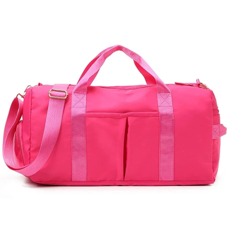 Women's Duffel Bag with Shoe Compartment