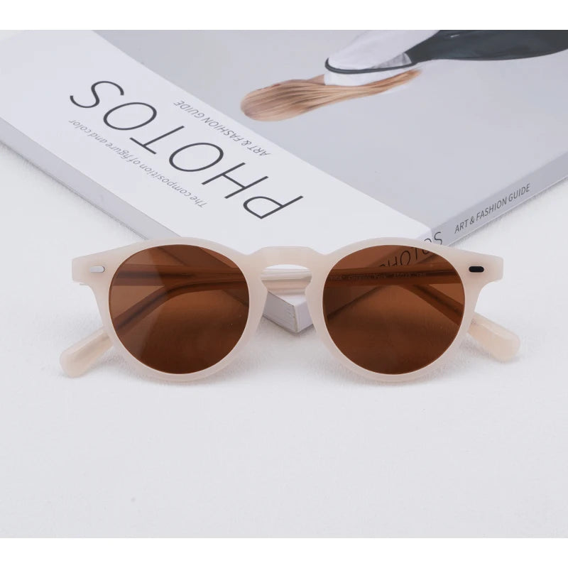 Originals OVAL Handmade Polarized Sunglasses | Man Women Time-less Classic