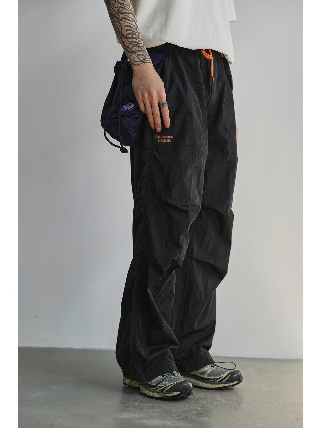 Men's The Summit Outdoor Trouser: Nylon Wide-Leg Utility Pants