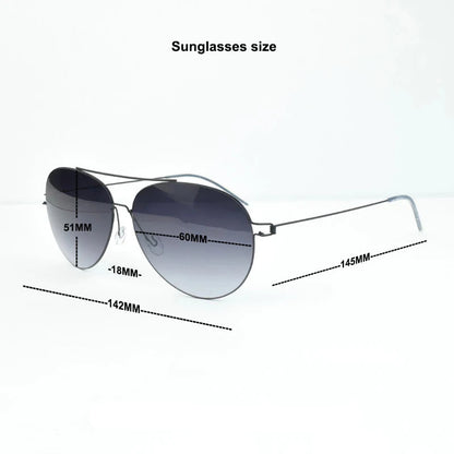Weightless Style: The Retro Oval Aviator Sunglasses for Modern Explorers