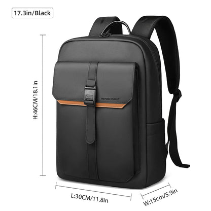 The Modern Commuter: HEROIC KNIGHT Flap Laptop Backpack
