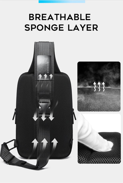 The Urban Vanguard Sling Crossbody Bag | Security Meets Style