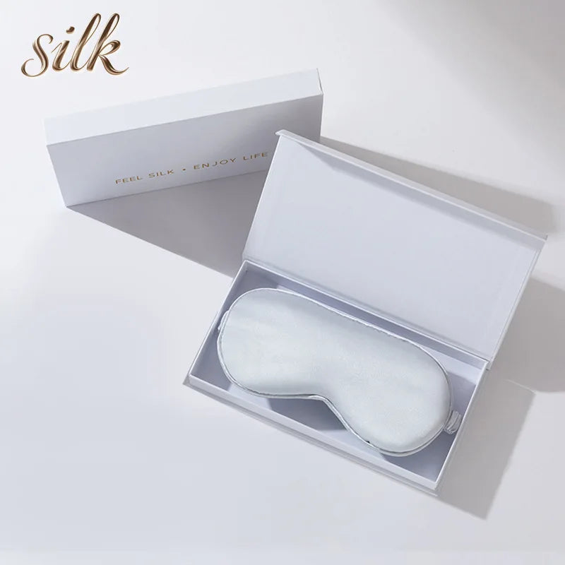 The Nocturne Eye Mask: 16 Momme Pure Mulberry Silk Sleep Sanctuary