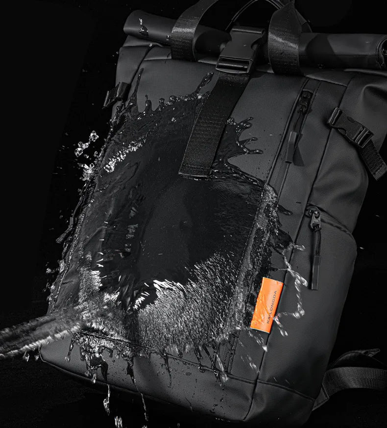 The Maverick Roll-Top Travel Laptop Rucksack | Urban Commuter, Outdoor, Camping Explorer, School  Backpack