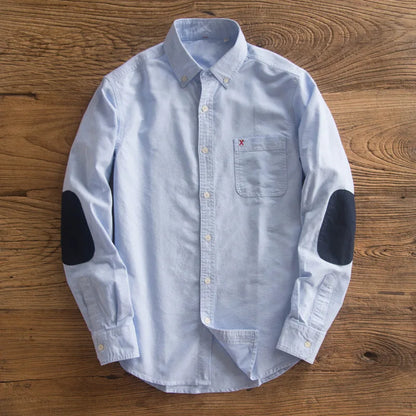 Men's Japanese Retro Oxford Shirt