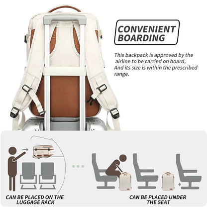 The Ultimate "Jet-Set & Forget" Travel Companion | Travel Backpack 40x20x30